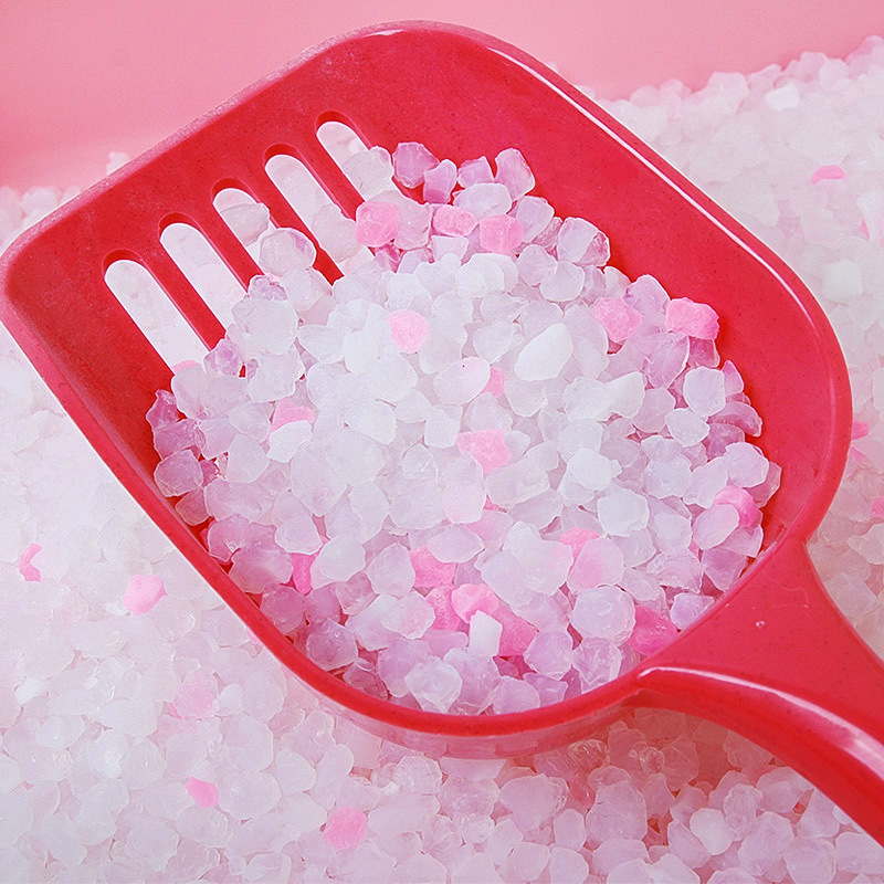 水蜜桃水晶猫砂包邮10公斤10kg20斤除臭大颗粒6l*4包除臭水晶砂