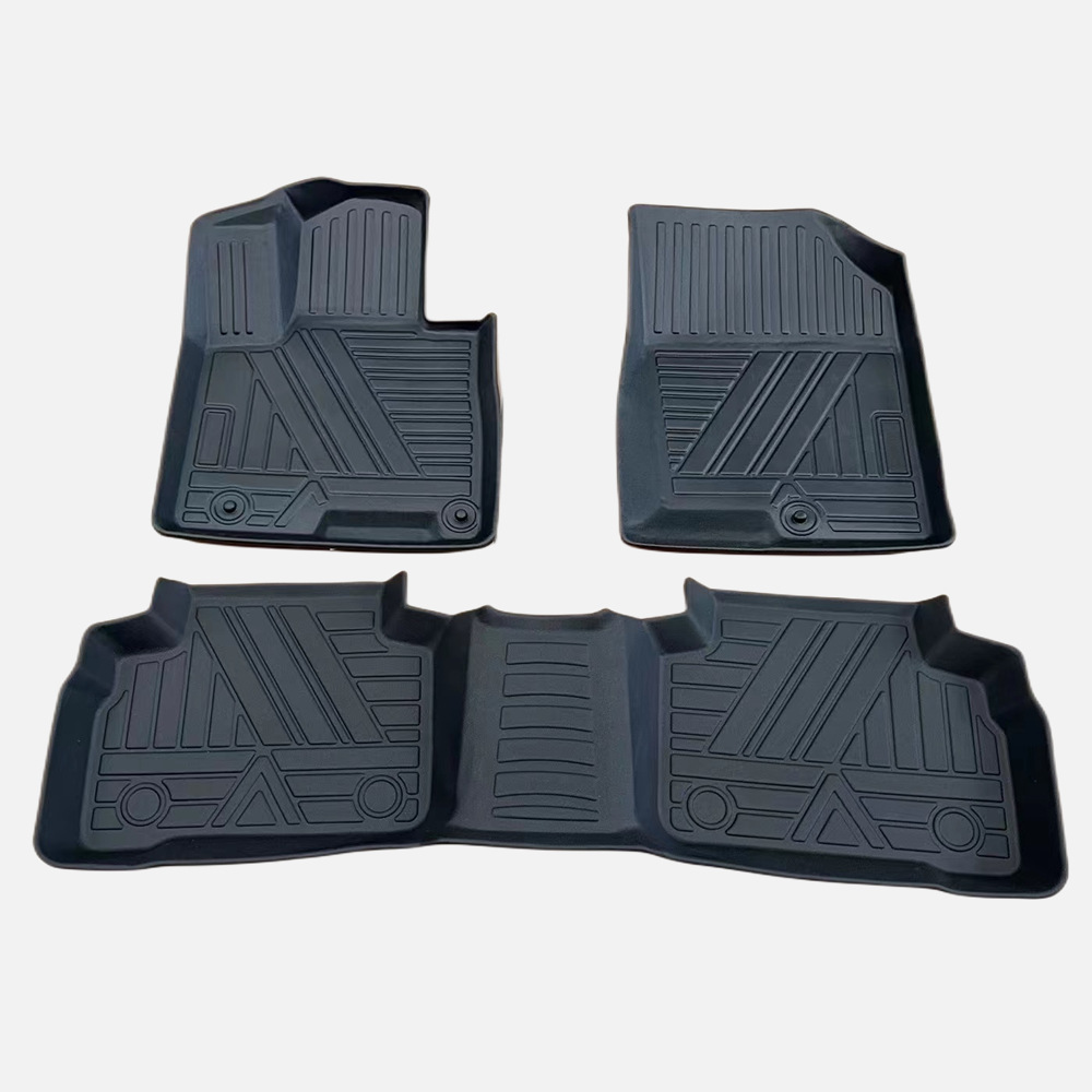 TPE Car Foot Mat 2023 Lion Run Used in the United States, North America, South America and Europe Special Car Waterproof and Hard-Wearing