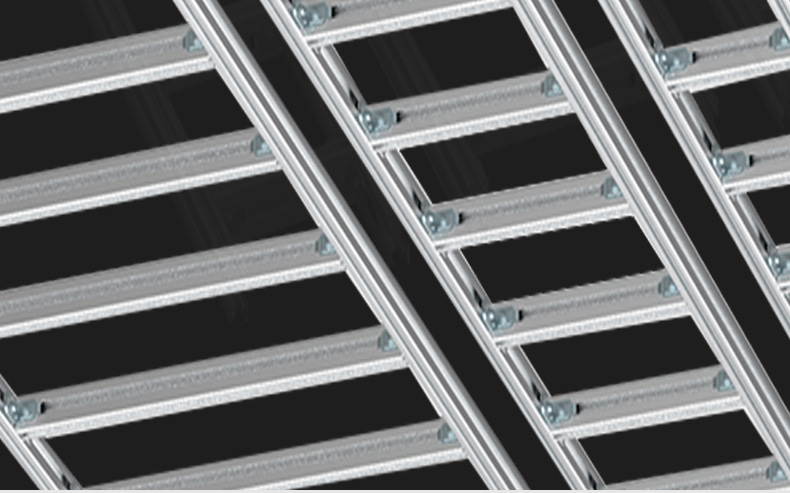 铝合金走线架 通信机房数据中心综合电缆布线槽 大跨距梯式桥架