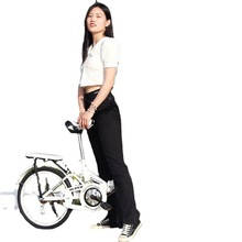 成人自行车折叠20寸男女士中学生单车减震轻便携带免安装一件批发