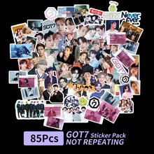 100张GOT7贴画 85枚韩流不干胶装饰品应援2022贴纸 DIY手帐贴纸