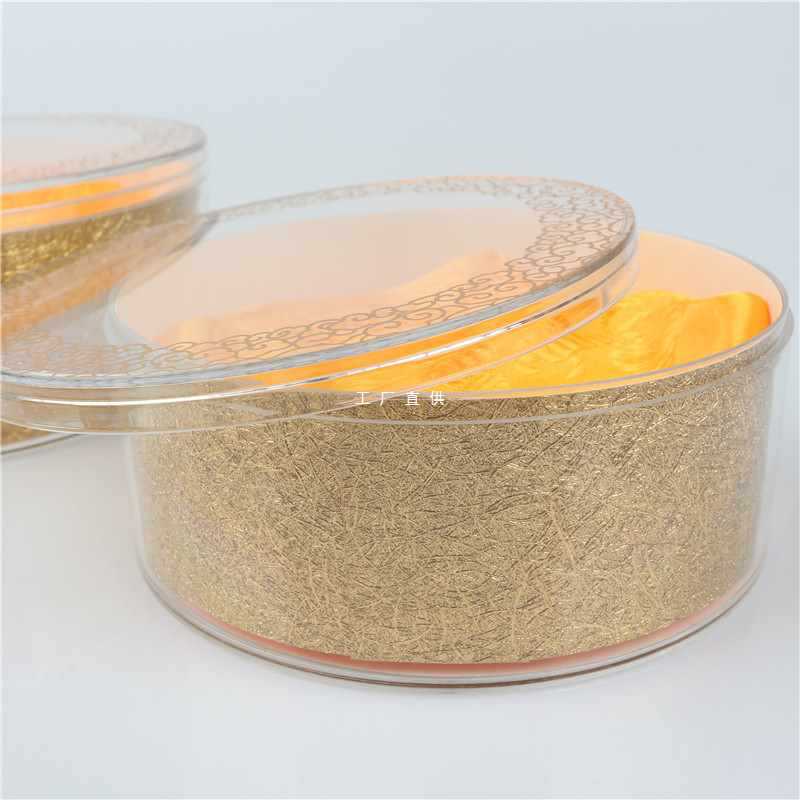 加厚燕窝包装盒塑料盒透明圆盒礼品盒空盒子石斛通用定 制-阿里巴巴