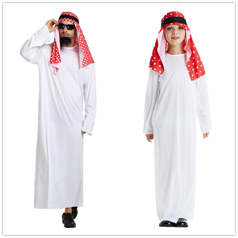万圣节成人化妆舞会服装男中东阿拉伯王子国王衣服迪拜酋长服饰