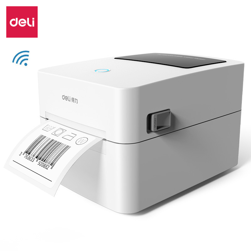 得力dl-720w(new)条码标签打印机热敏快递单二维码一联单打印机-阿里