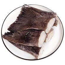 深海碟鱼头新鲜特大鲽鱼头冷冻鸦片鱼水产海鲜扁口鱼整箱批发包邮