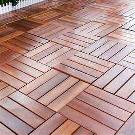 菠萝格防腐木户外地板 阳光房家用阳台庭院露台室外浴室地面实木