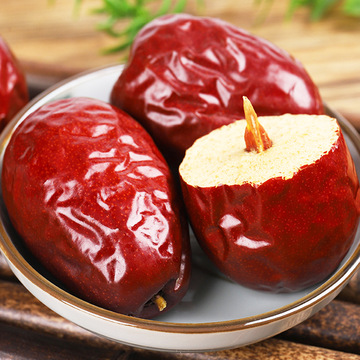 大2特产零食新疆特产和田大枣包邮红枣干货500g新疆红枣