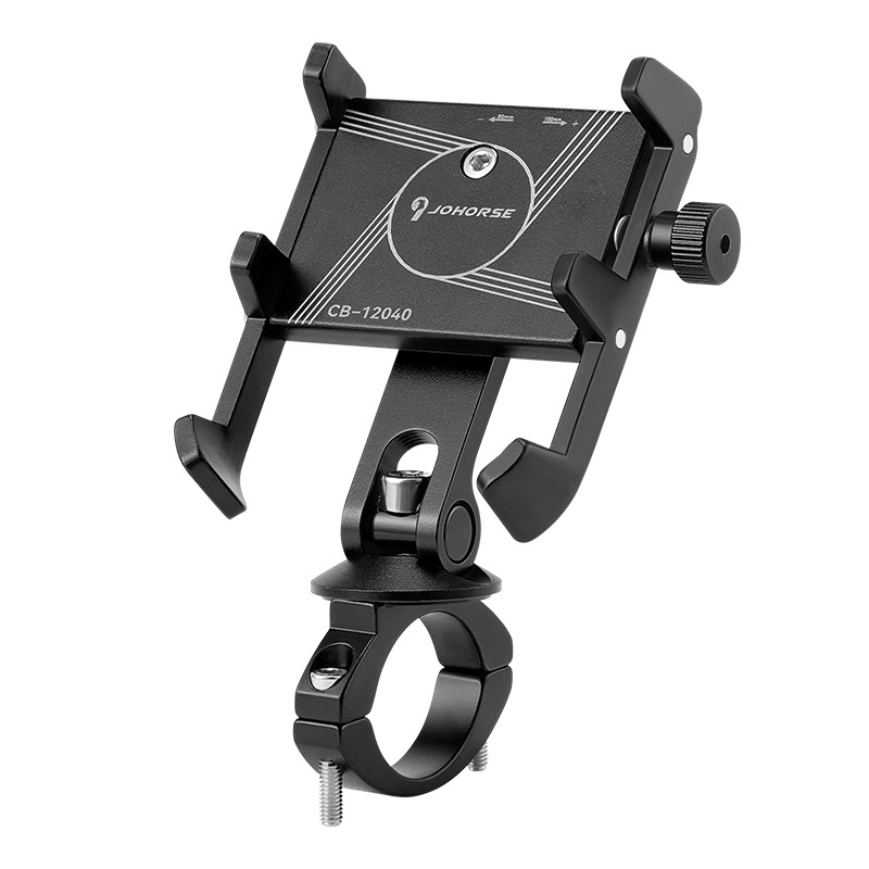 Cross-Border Bicycle Mobile Phone Stand Mountain Bike Electric Car Takeaway Navigation Phone Holder Shockproof Anti-Shake Cycling Fixture