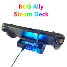 ROG Ally 游戏掌机底座Steam Deck Dock视频5合1拓展坞真4K 60Hz