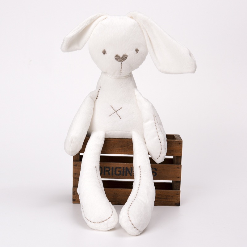 Rabbit Comforter Toys Baby Plush Toy Sleep Little Bear Doll Cute Long Legs Big Doll Factory in Stock