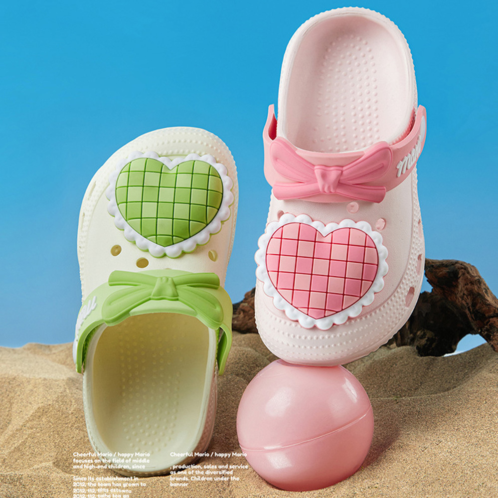 女童拖鞋夏季室内可爱小童幼儿可爱公主儿童洞洞鞋宝宝沙滩凉拖鞋