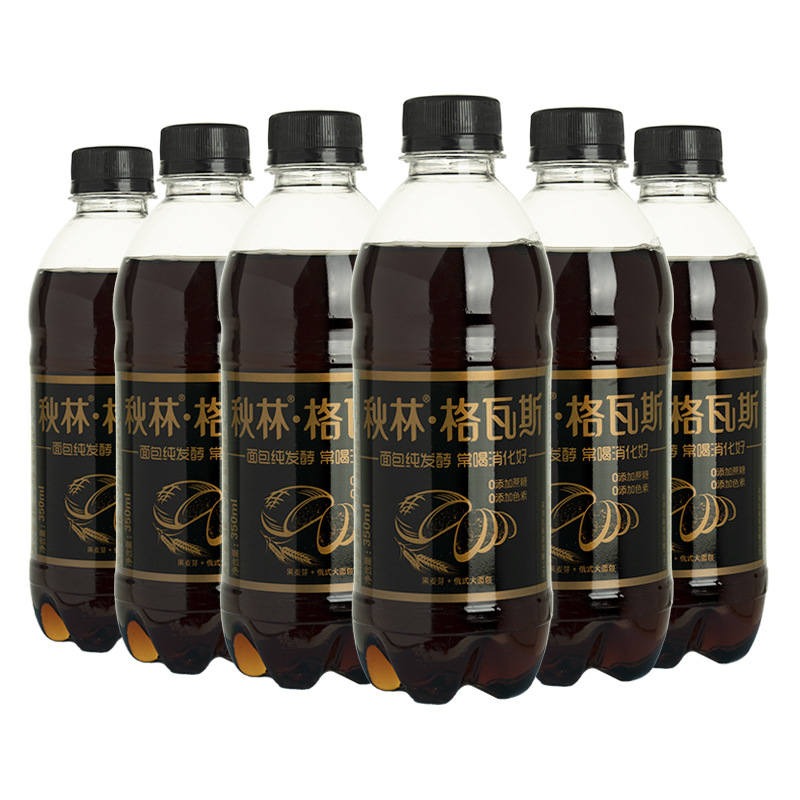 黑麦秋林格瓦斯 黑格瓦斯350ml*6/300ml*12瓶