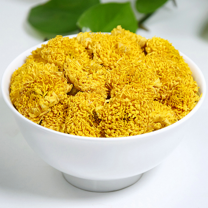 江西旅游特产婺源晓起皇菊高山菊花茶贡菊非黄山金丝黄菊买一发二