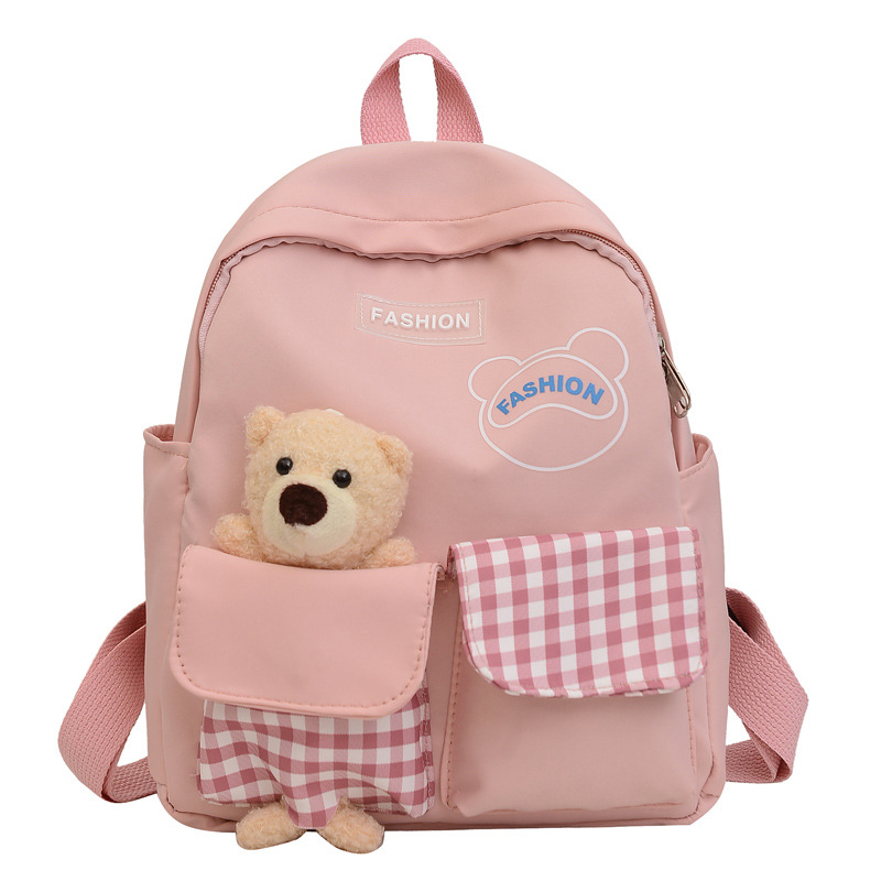 Korean Style Kindergarten Backpack Cute and Lightweight Small Backpack 2023 New 3-6 Years Old Boys and Girls Backpack