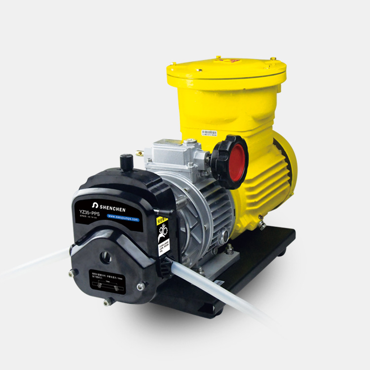 申辰防爆泵 防爆电机蠕动泵 交流电机驱动 大流量防爆型蠕动泵