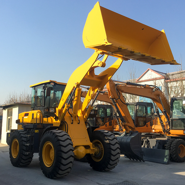 50大铲车30装载机 民用工程推土铲车 可抓木抓草扫雪装载机