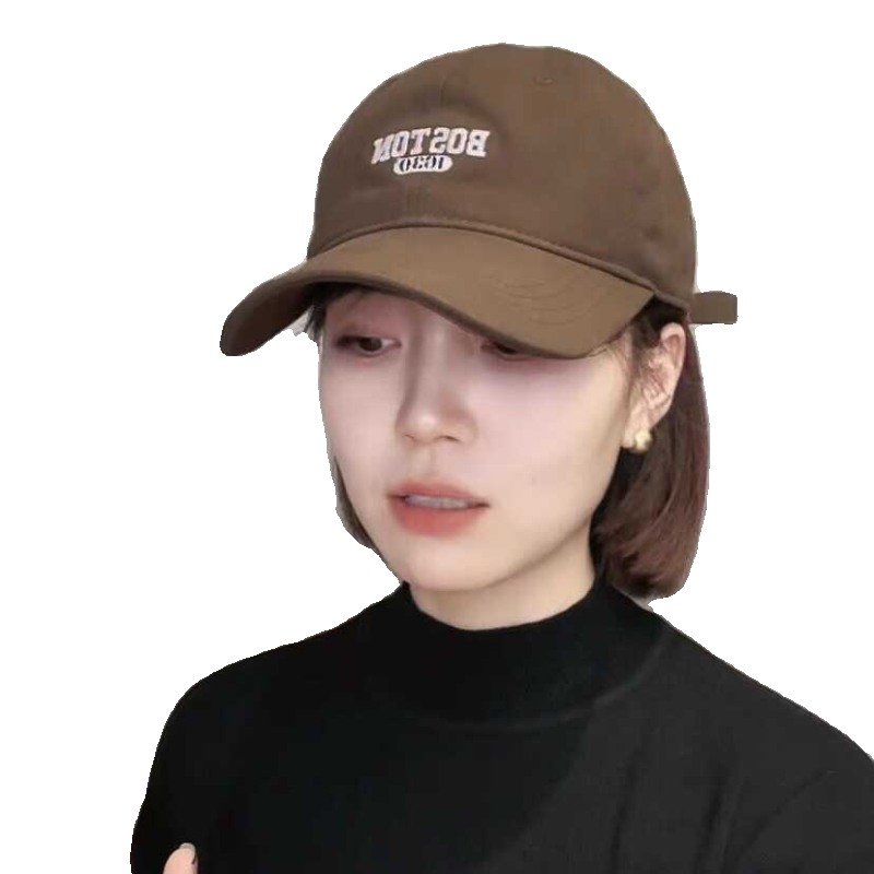 帽子一体女夏天短发大头围时尚防晒帽子女款2024新款带