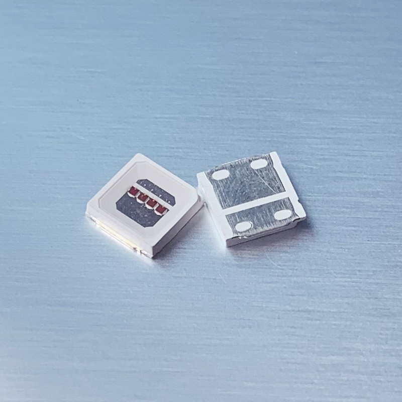 5054红光灯珠 植物led灯珠730nm 5054红光660nm 3w大功率贴片灯珠