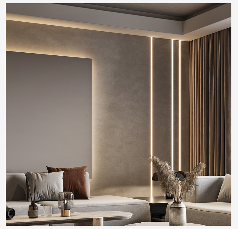 led低压裸板灯带12v24v贴片超亮线条灯2835展柜背景墙灯带软灯条