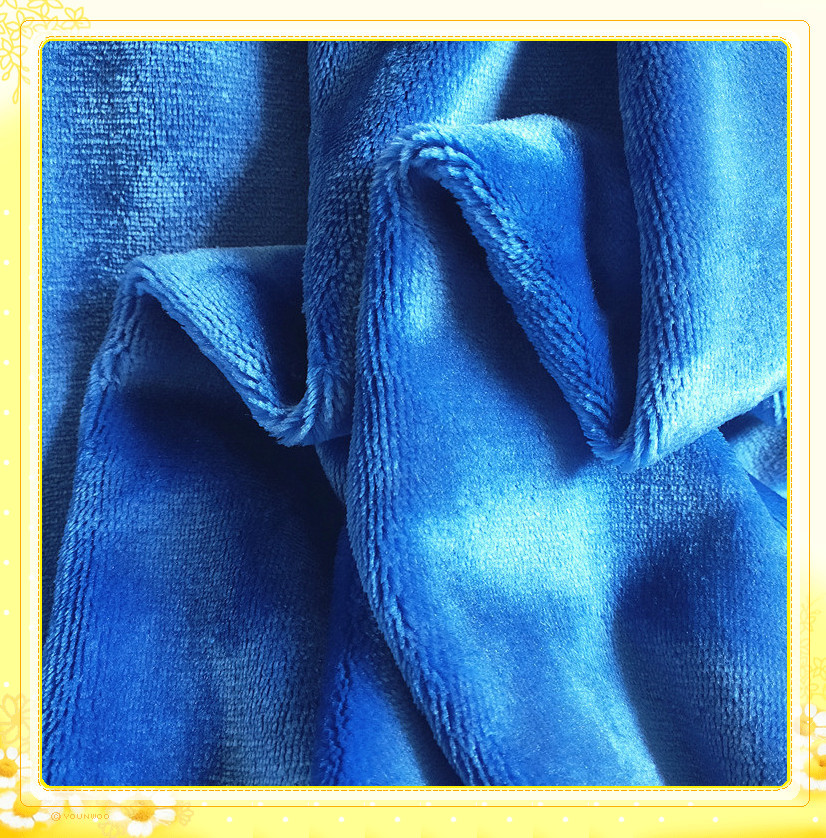 现货颜色250克单面法兰绒 毛绒玩具 家居服装毯子 保暖 睡衣面料