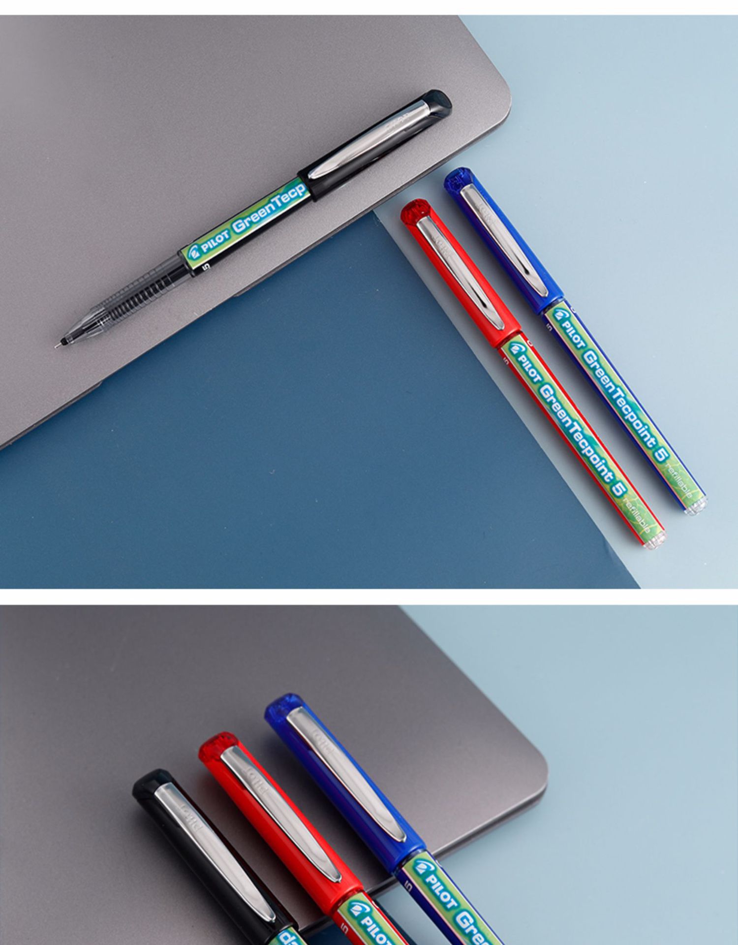 百乐bx-gr5威宝走珠针管笔中性笔签字笔黑色 0.5mm学生 日本pilot