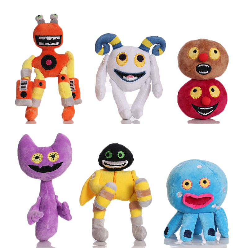 批发我的歌唱怪兽游戏音乐会毛绒玩偶mysinging monsters儿童公仔