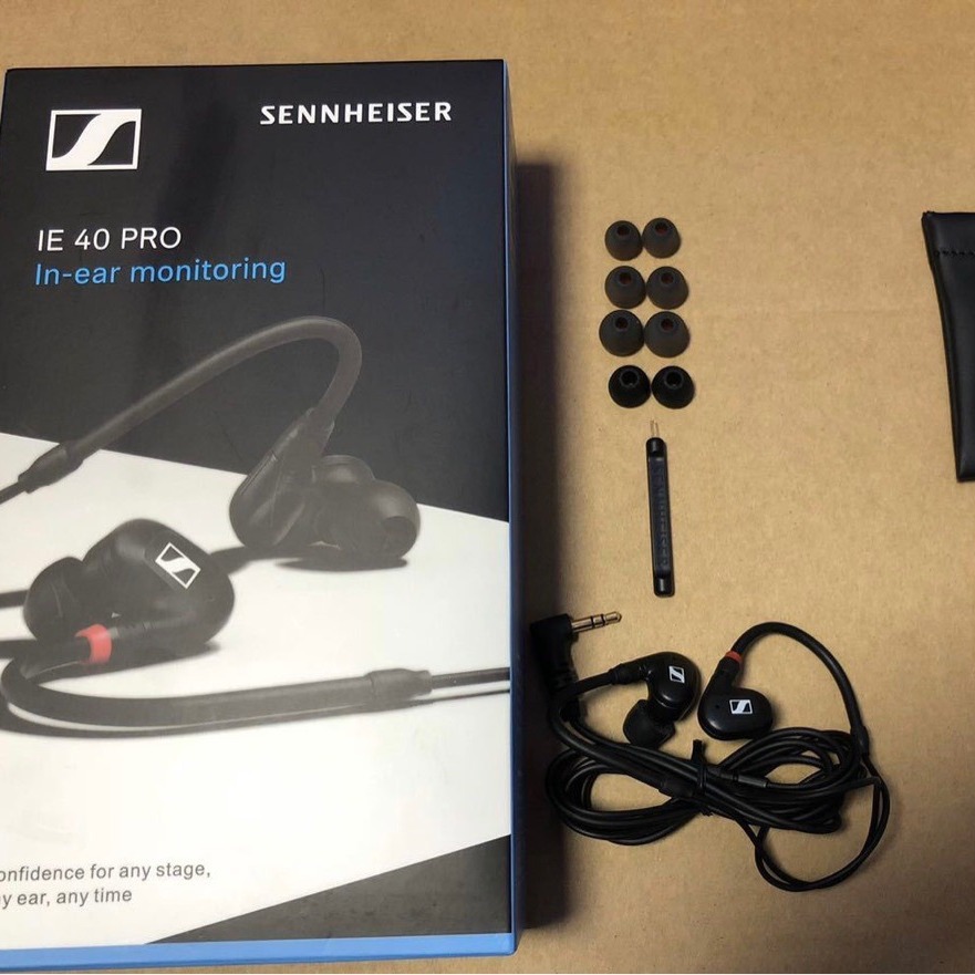 ie40pro入耳式监听耳机diy动圈音乐舞台耳塞hifi专业可换线 森海