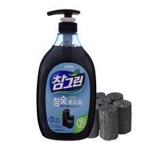 可进商超开票一般贸易韩国进口木炭洗涤剂 1kg正规进口洗涤剂