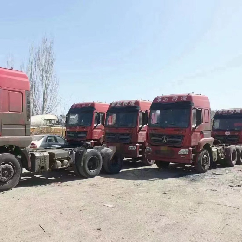 出口车型北奔v380马力二手牵引车头半挂牵引车卡车-阿里巴巴