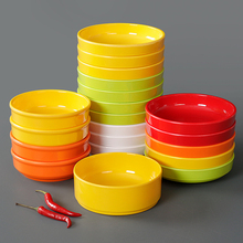 TUF4祥源美密胺餐具小碗菜碗商用浏阳蒸菜碗蒸蛋快餐塑料小碗