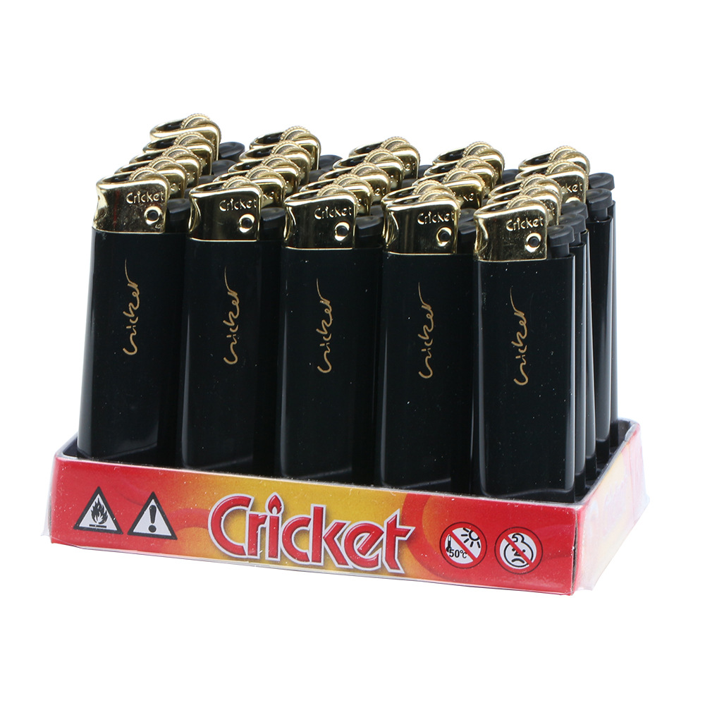 原装cricket草蜢黑金砂轮打火机广告机尼龙防爆促销火机