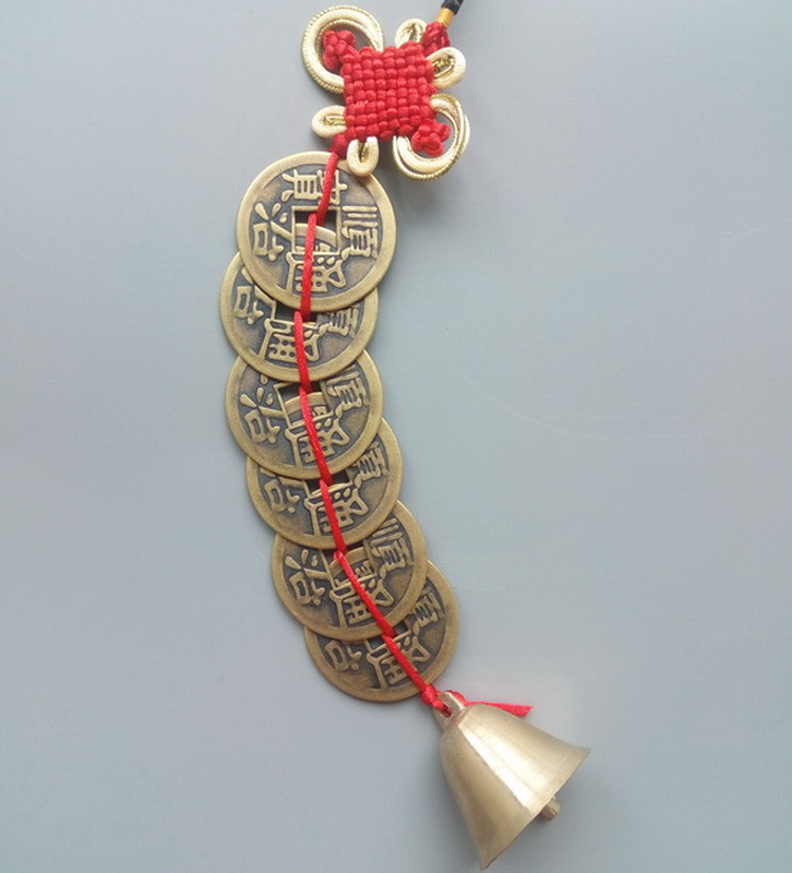 古钱币五帝钱六帝钱六乾铃铛八乾铜葫芦铜钱古币铜器家居饰品摆件