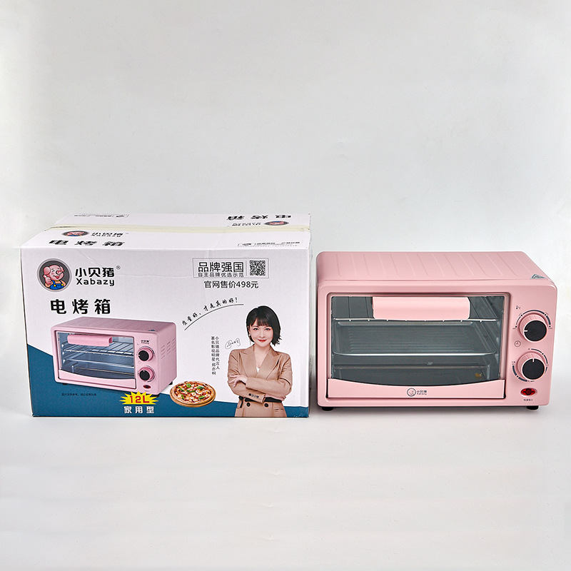 Xiaobei Pig Mini Electric Oven Household Automatic Small Oven 12L Multi-Function Double-Layer Oven Kitchen Appliances