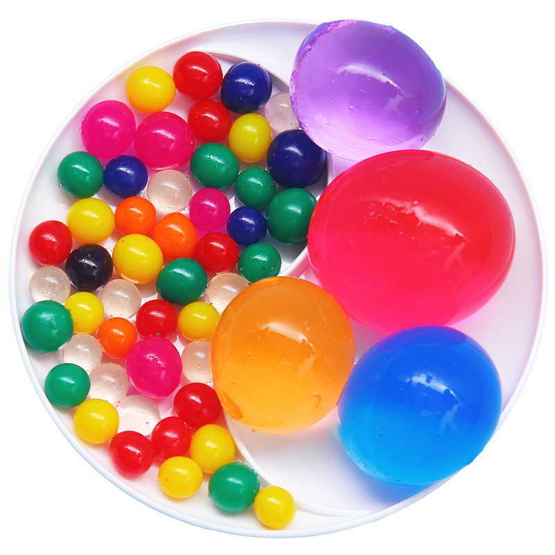 泡大珠海绵宝宝吸水珠霸王珠水宝宝玩具海洋宝宝水晶球水精灵