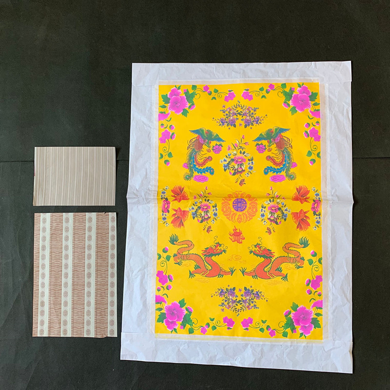 批发纸被子四季被祭祀用品祭祖上坟寒衣节龙凤被双层棉被火纸烧纸