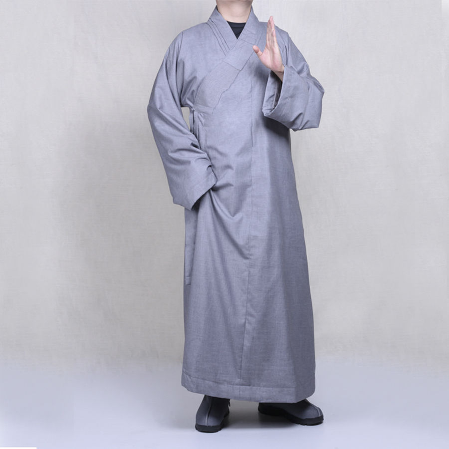 觉牌僧服冬季加厚绒棉袄长褂僧袍大褂僧衣出家僧人和尚服保暖小褂