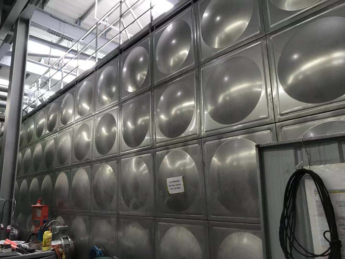 屋顶消防水箱二次供水水箱小区改造用水箱