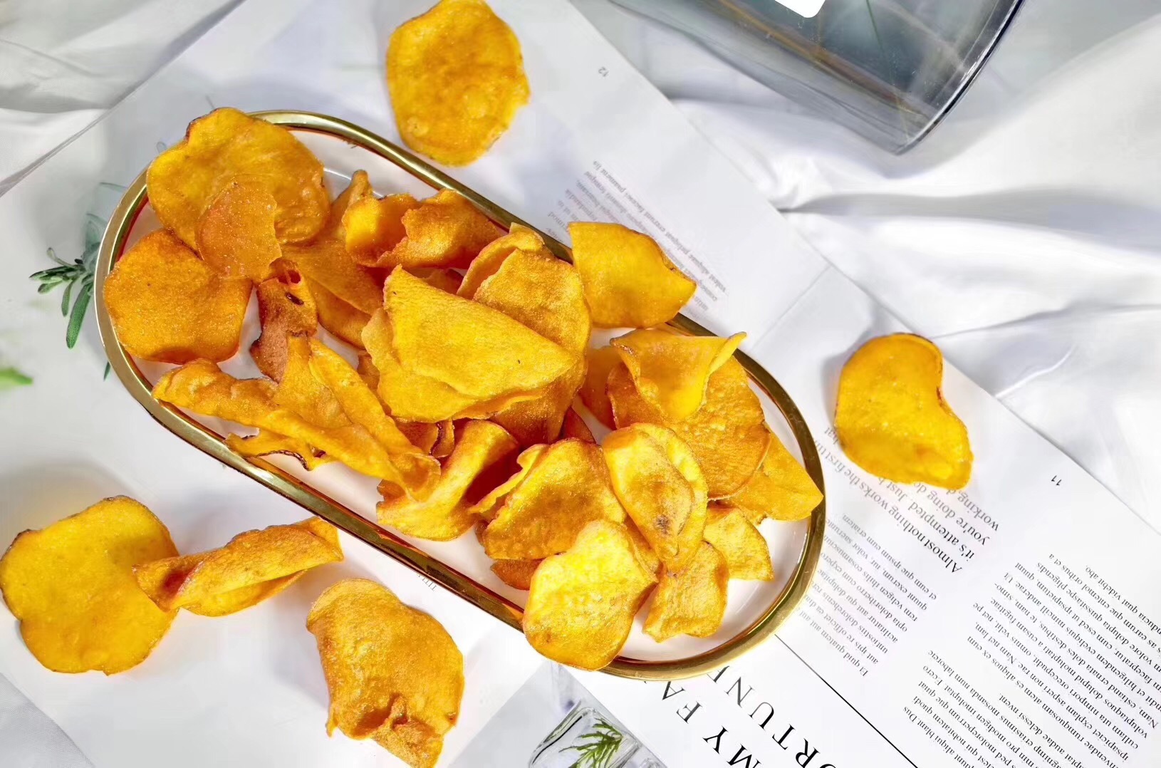 香脆黄金蜂蜜红薯片烤薯片250克 散装红薯干农家地瓜干