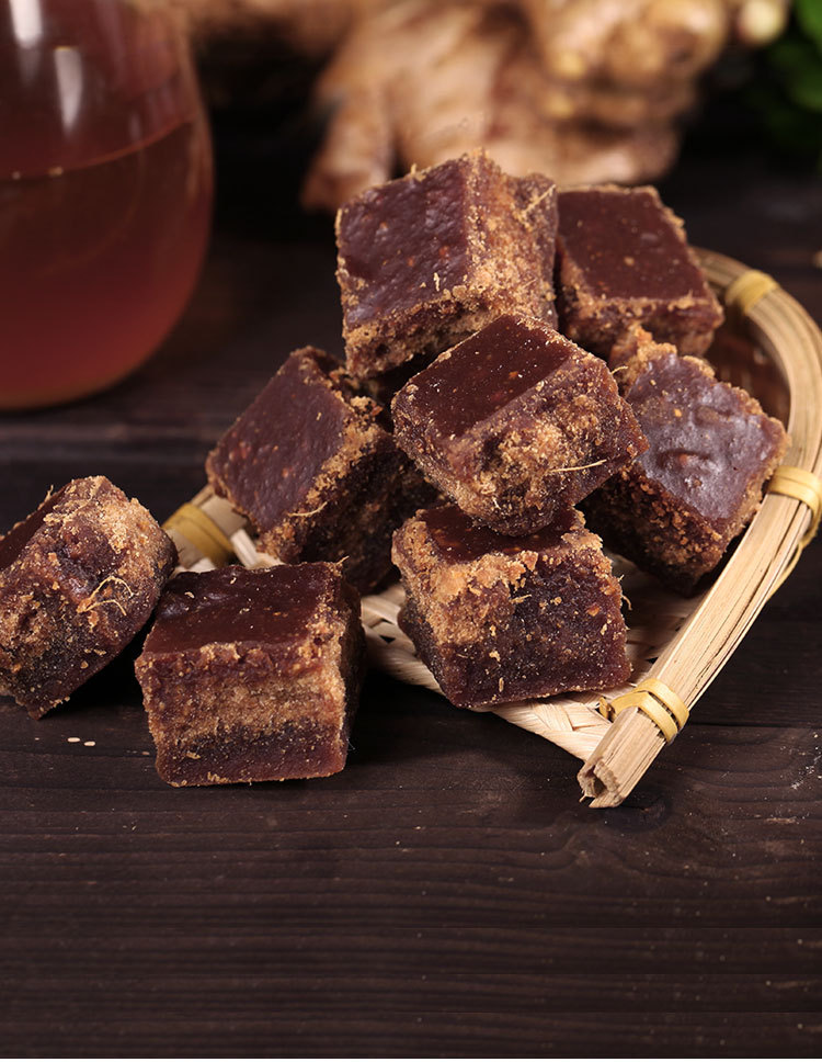 瑶家阿爸红糖姜茶块黑糖姜茶大姨妈茶老姜姜汤姜汁生姜红糖水姜糖