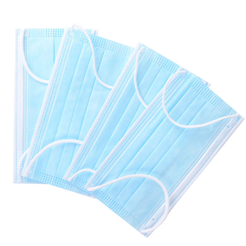 Disposable Independent Packaging Three-Layer Anti-Dust Adult Mask Anti-Haze 3-Layer Breathable Single Piece Spot Wholesale