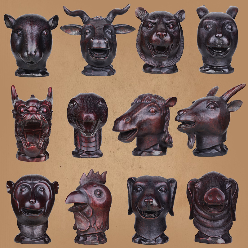 圆明园十二生肖12兽首铜全套鼠牛虎兔龙蛇马羊猴鸡狗猪摆件工艺品