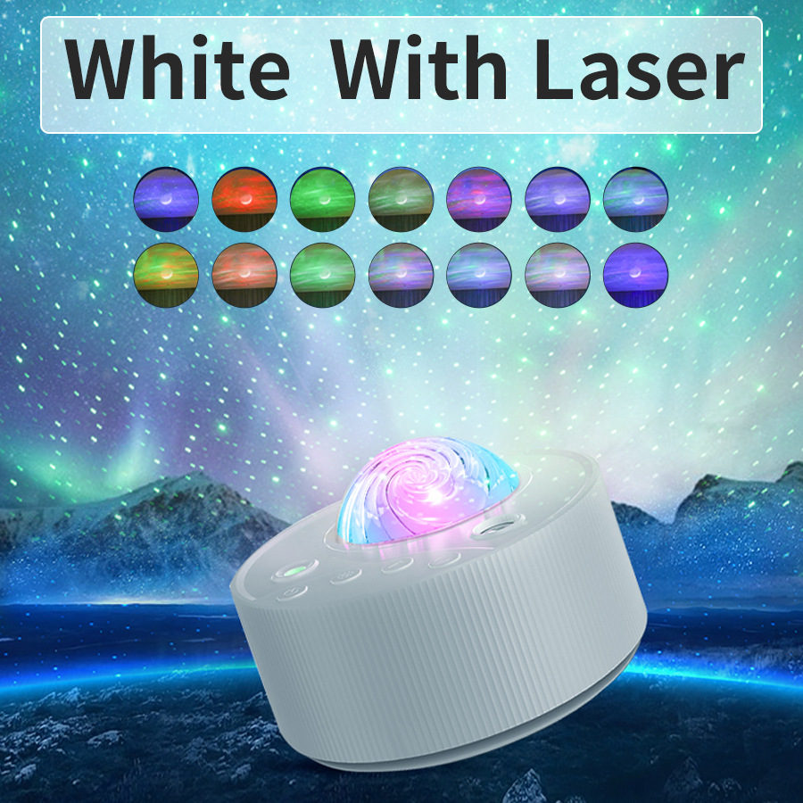 Starlight Starry Sky Moon Laser Projection Lamp Usb Bluetooth Music Star Disk Aurora Romantic Dream Ambience Light