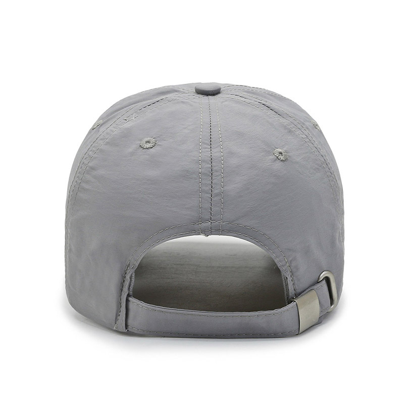 Spring and Summer New Sun Hat Fashion Sports Breathable Peaked Cap Outdoor Travel Baseball Cap Reflective Stripe Quick-Drying Cap