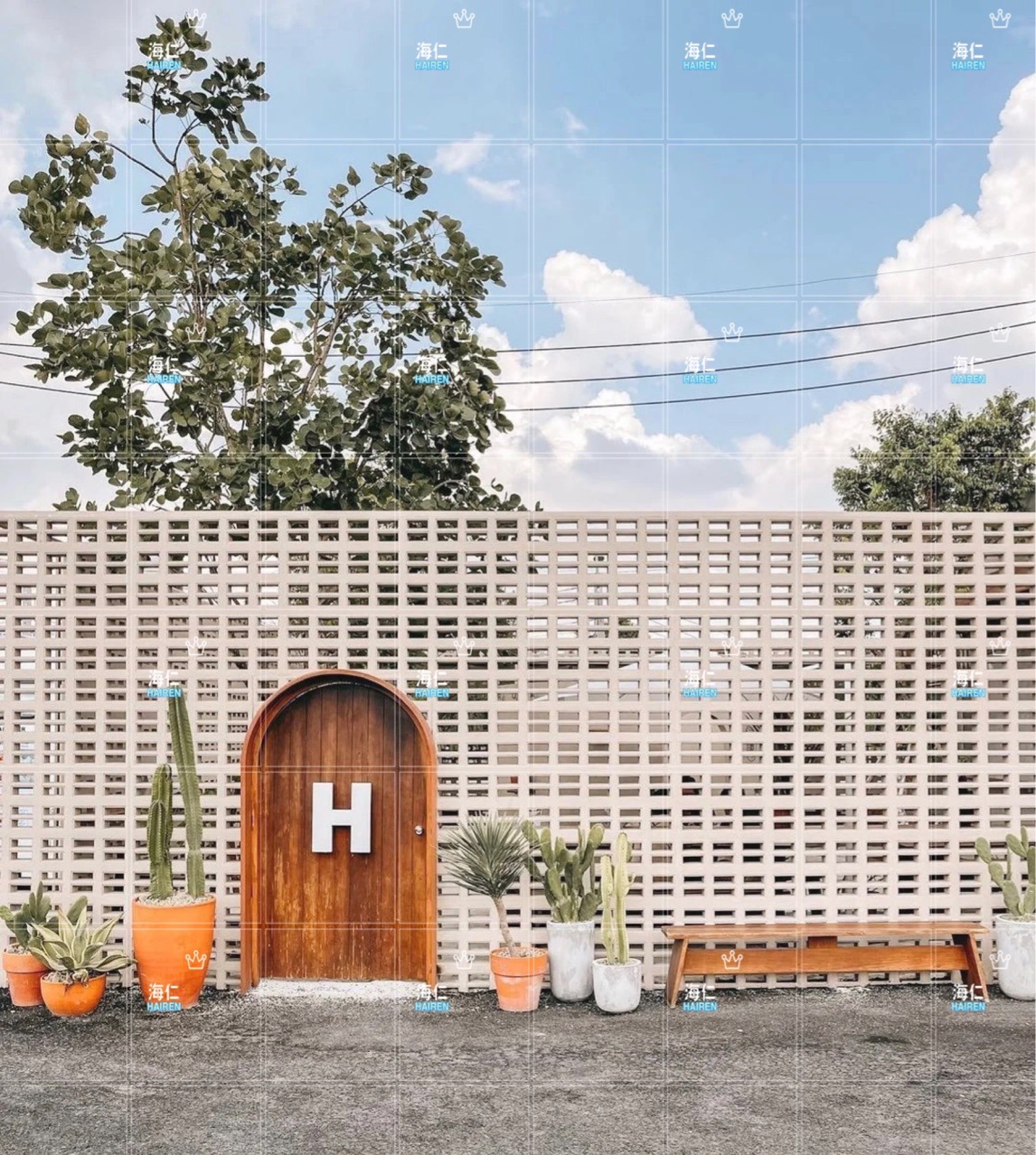 水泥空心砖网红水泥构件砖水泥砖