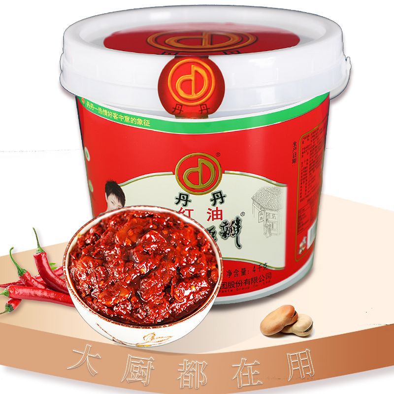 正品四川丹丹牌红油豆瓣酱餐饮桶装炒川菜回锅肉炒底料商用辣椒酱
