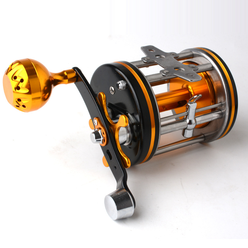 可视锚鱼鼓轮明洋全金属鼓轮m10000r可视专用鱼线轮15000ar12000r