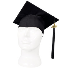 2023吊牌博士帽学士帽成人礼帽学位毕业帽学校毕业典礼学士服帽子