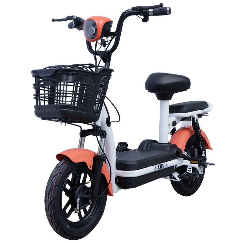 National Standard Electric Car Adult 48V Electric Bicycle Two-Wheel Double Battery Car Yadiaima Wholesale Factory