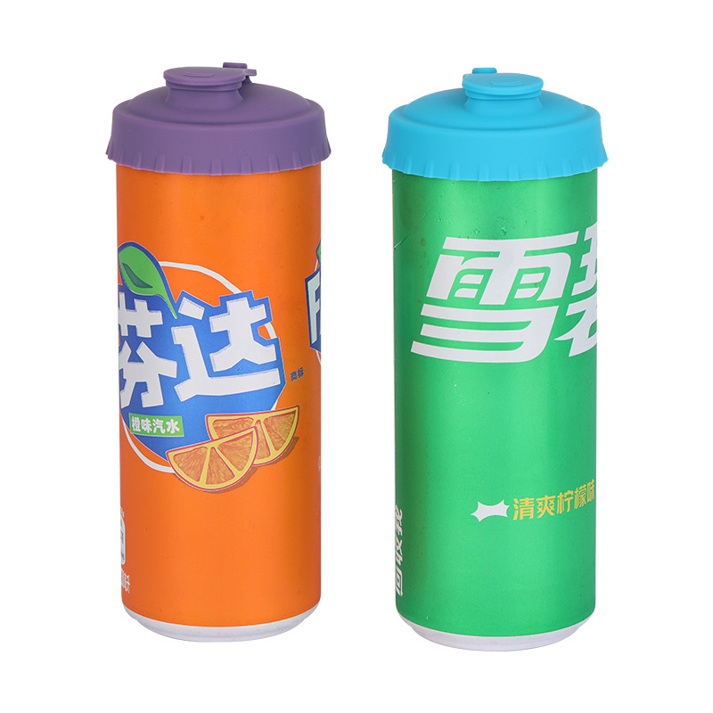 Cross-Border Silicone Can Lid Beer Can Sealing Cover Leak-Proof Sealed Silicone Storage Lid New Silicone Cola Lid