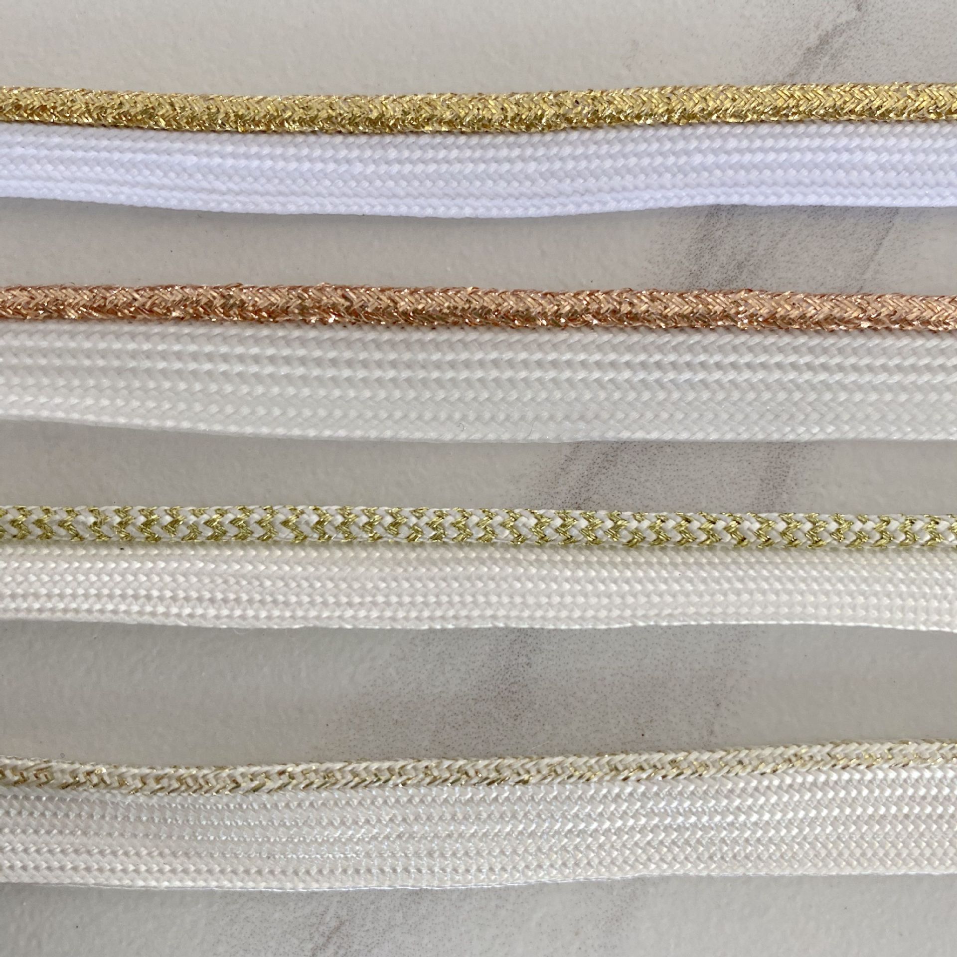 彩色涤纶包边带 枕头被子家纺镶滚边绳服装包边条 嵌条子母带现货